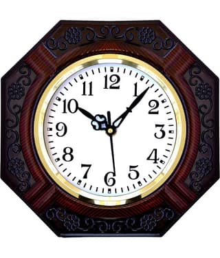 GrabBasket Assymetric Analog Wall Clock
