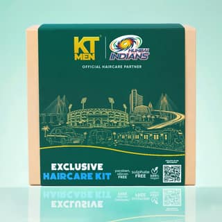 KT Men Men Exclusive Haircare Kit, Anti-Dandruff, Hair Growth & Anti-Grey Combo (5 Products)