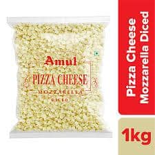 AMUL PIZZA CHEESE 1KG