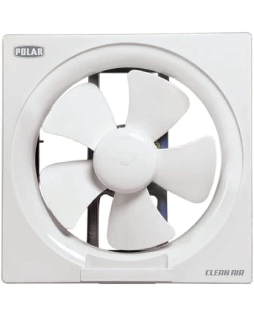 POLAR Clean Air Passion 150mm Plastic Ventilating Fan | RPM : 1350 | Watt : 33 | Air Delivery : 300