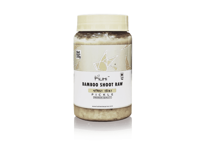 Kuhi's Bamboo Shoot (Raw) Baas Ka Achaar | No Preservatives | Homemade FERMENTED Pickle (250 GMS)