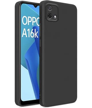 Case Vault Covers - Silicon Soft cases Compatible For Silicon OPPO A16E ( Pack of 1 )