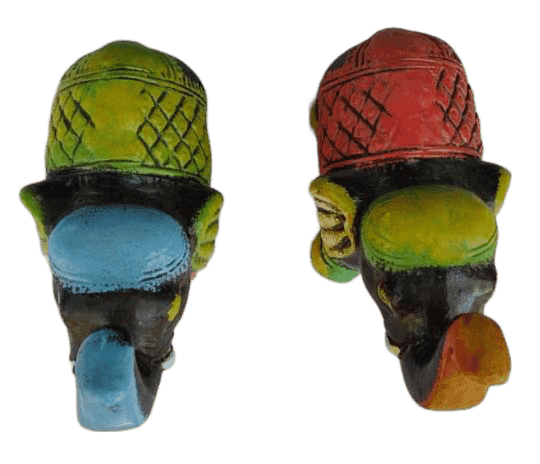 Terracotta Elephant Idol (Set of 2)