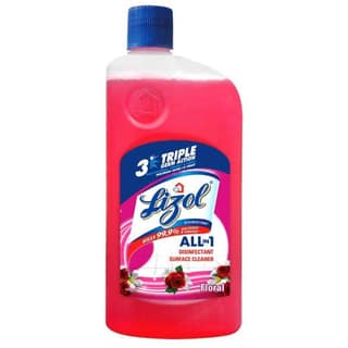 Lizol Disinfectant Surface & Floor Cleaner Liquid - Floral, 750 ml - Lizol Disinfectant Surface & Floor Cleaner Liquid - Floral, 750 ml