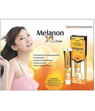 Melanon Xl Cream Night Cream Remove dark spots 20 gm each gm Pack of 3