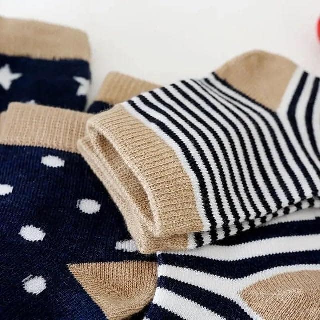 SOCKSCARVING Cotton Dream Edition Socks for Kids (Pack of 5) view 4