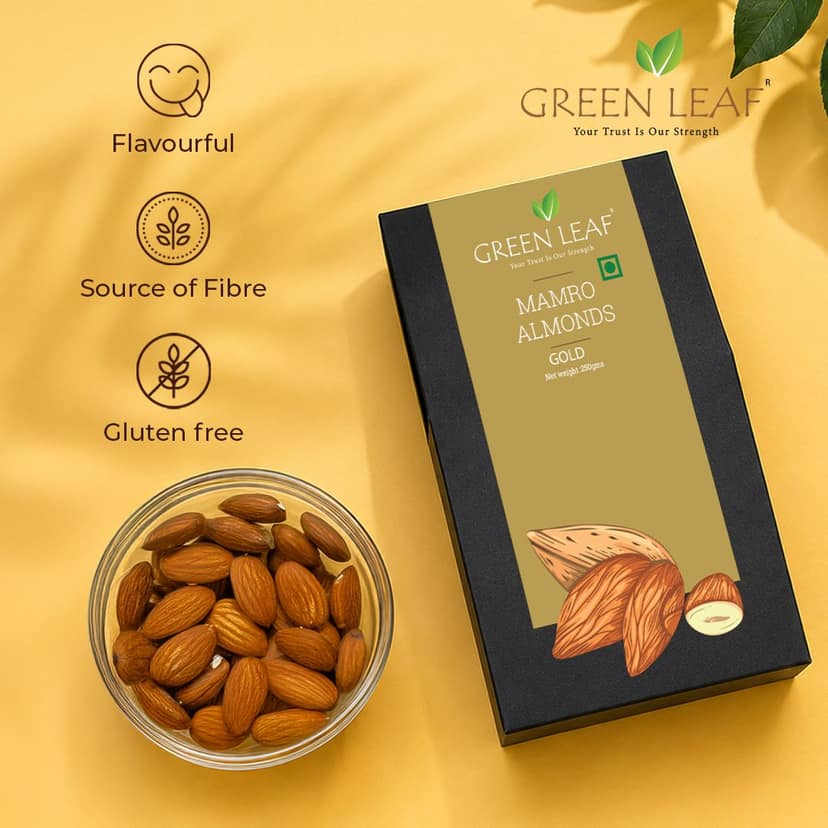 GreenLeaf Gold Mamra Almonds - 250g