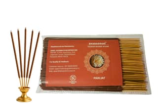 Bhabagrahi Premium Charcoal Free Incense Sticks | High Grade Parijat Fragrances (8 Inch, 150 Units, Set of 1)