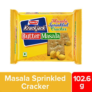 PARLE Krackjack Biscuits - Butter Masala, 102.6 g