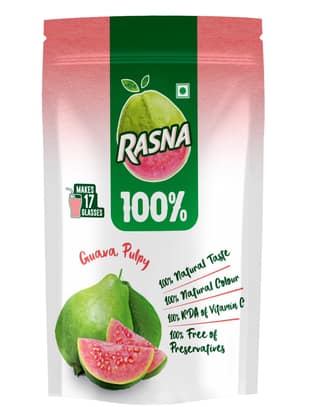 Rasna Natural 100% 400g Pack Guava