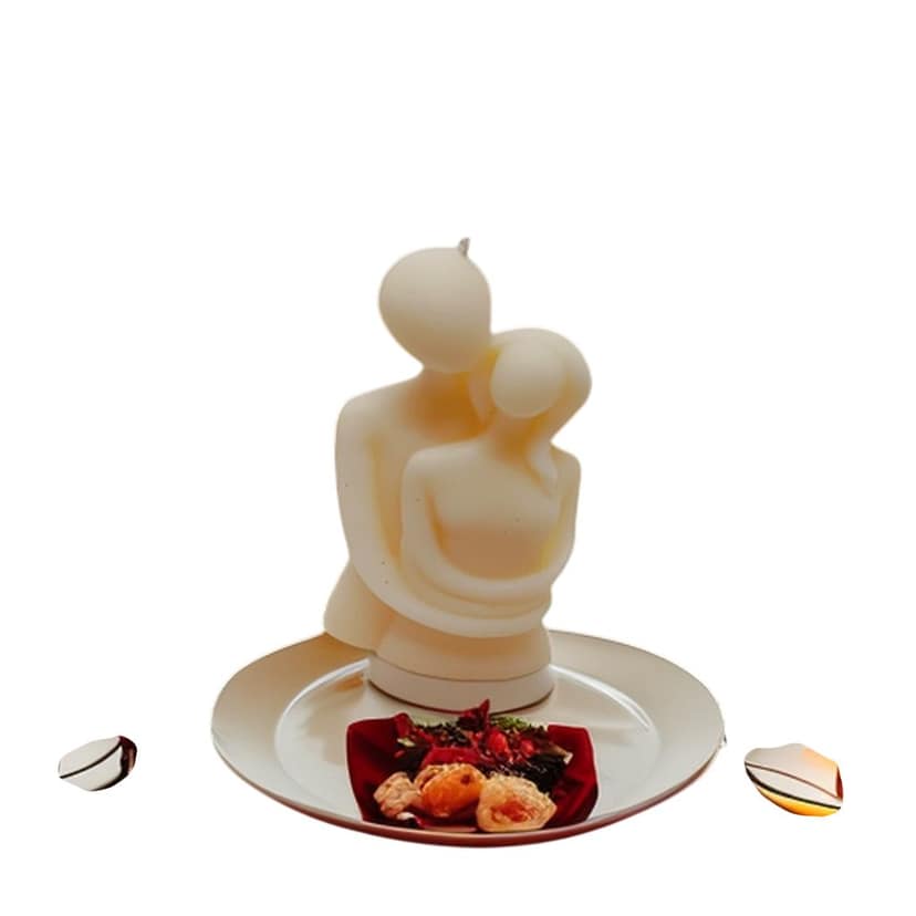 Love Birds Couple Candle - Romantic Valentine's Day Gift