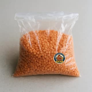 Korra Rajamma Arcade's masoor dal (red lentils)