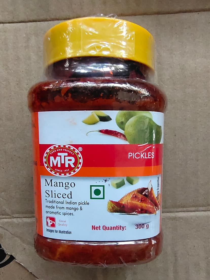 MTR Pickle - Mango Sliced, 300 g Jar