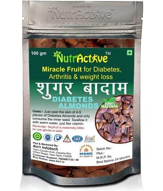 Nutractive Sugar Badam 100 Gm