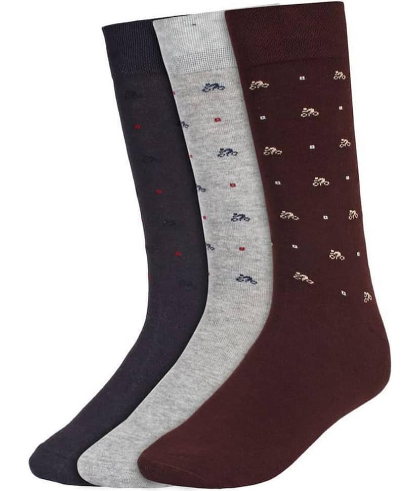 Creature Brown Formal Full Length Socks