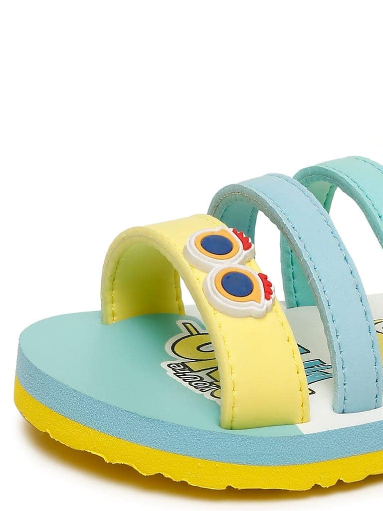Premium Dino Gelatoe Sandals - Yellow (Unisex) view 2
