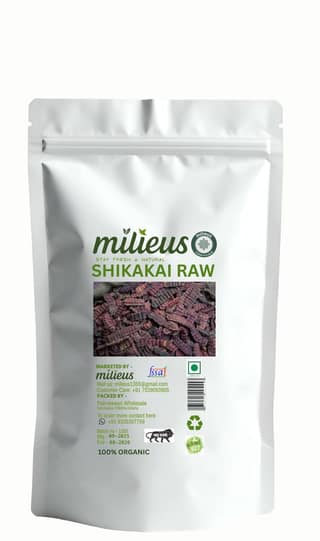 milieus organic shikakai Raw natural