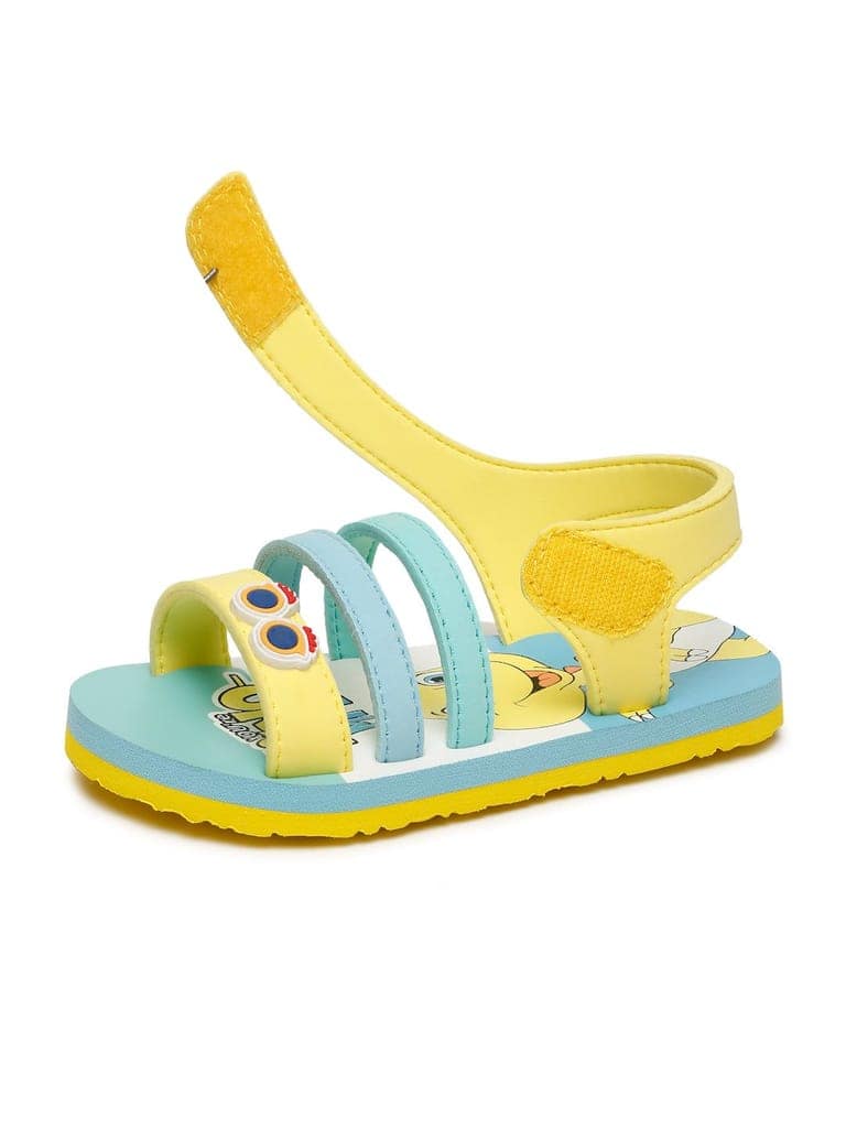 Premium Dino Gelatoe Sandals - Yellow (Unisex) view 4