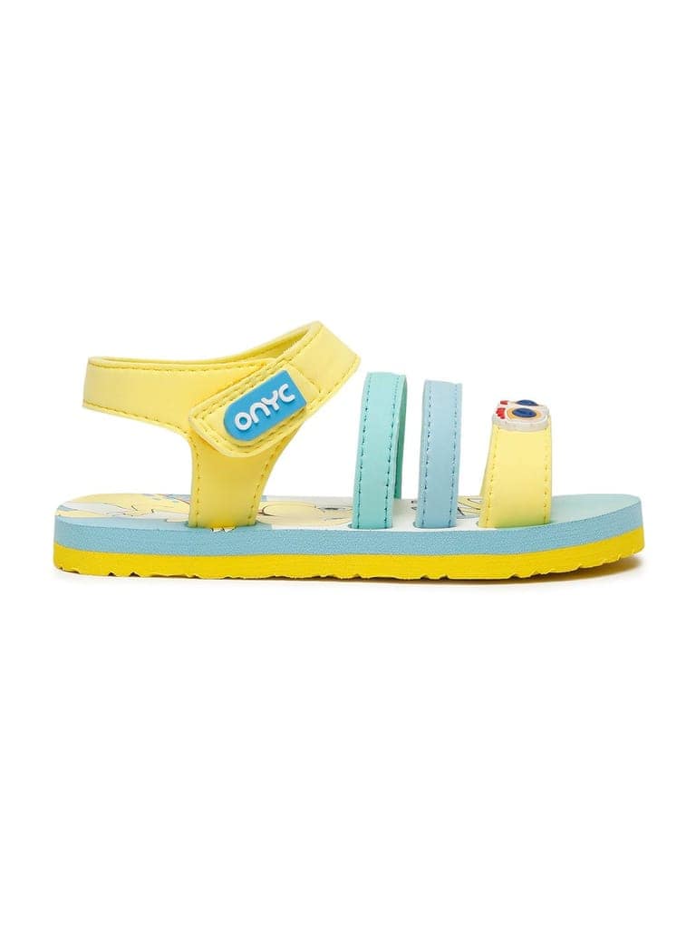 Premium Dino Gelatoe Sandals - Yellow (Unisex) view 5