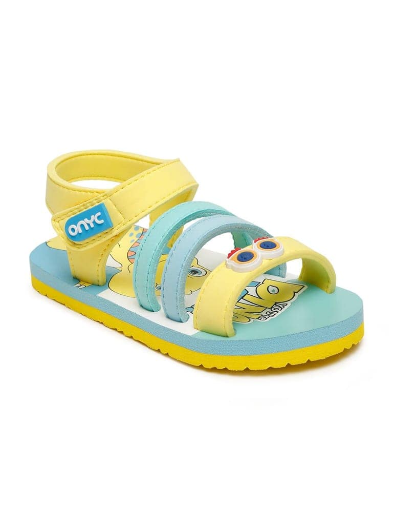 Premium Dino Gelatoe Sandals - Yellow (Unisex) view 6