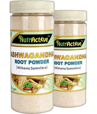 NutrActive Ashwagandha Powder (Withania Somnifera) 300 gm Minerals Powder