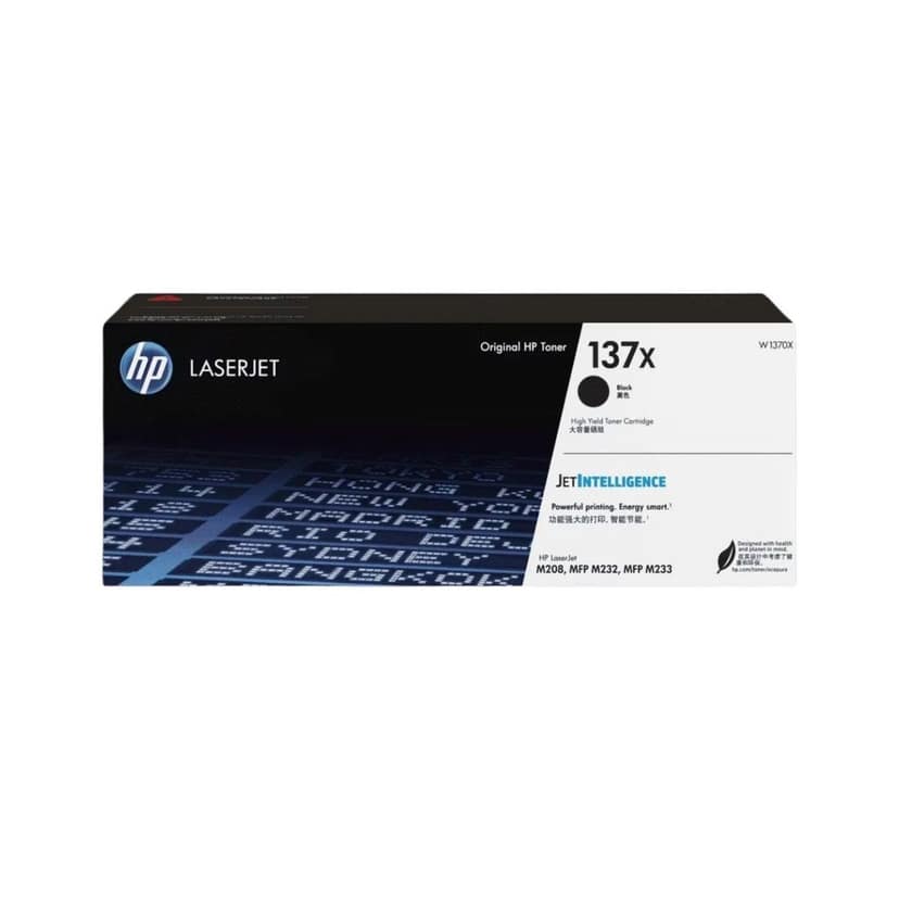 HP 137X Black Original LaserJet Toner Cartridge (W1370X) view 3
