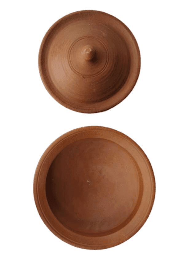 Terracotta Fish Curry Pot view 2