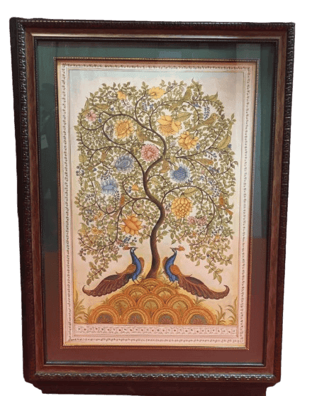 Pichwai Painting- Life Of Tree in canvas