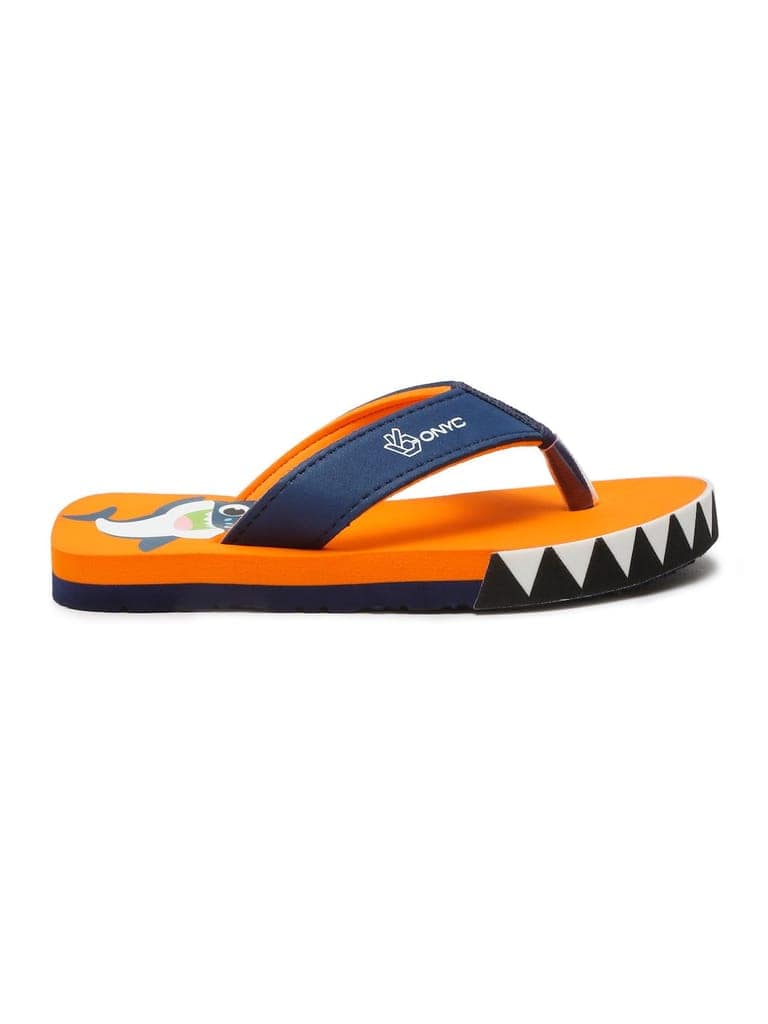 Premium Shark V-Shape Flip-flops With Foxing (Unisex) view 4