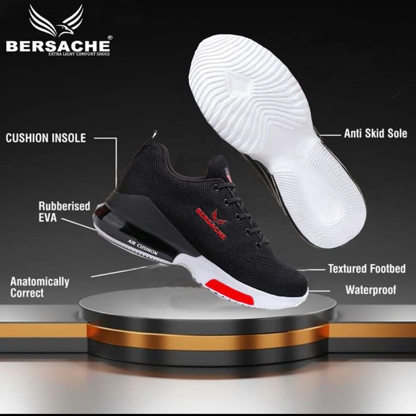 Bersache Premium Sports ,walking,Gym,cricket, Trending Running Shoes For Men's view 5