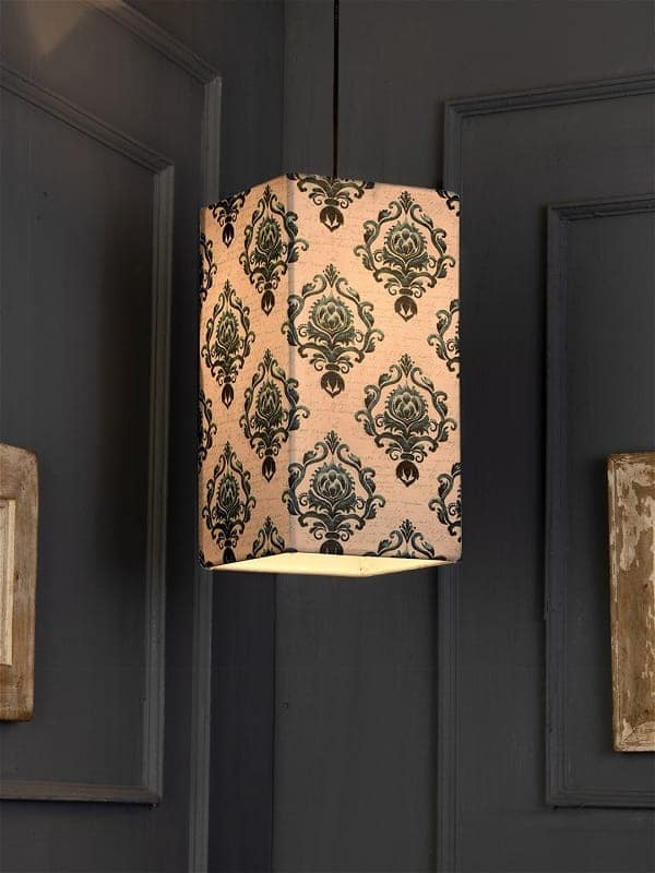 Block Print Hanging Shade view 2