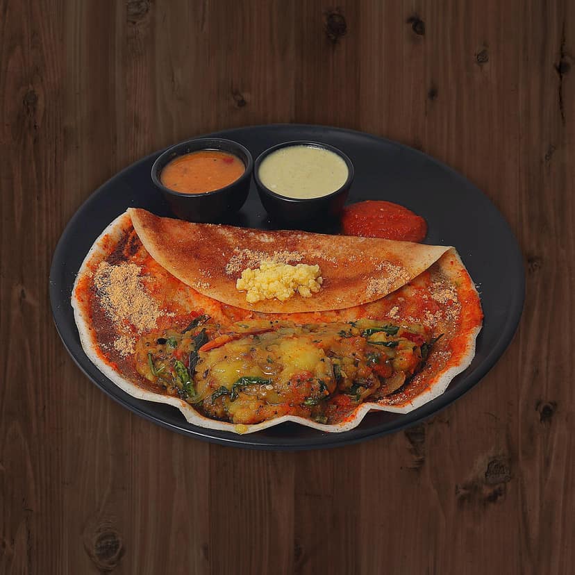 Ghee podi masala dosa