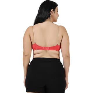 Women Rose light padded full coverage bra view 2