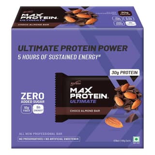 RiteBite Max Protein Ultimate Choco Almond (Pack of 6), 600 g