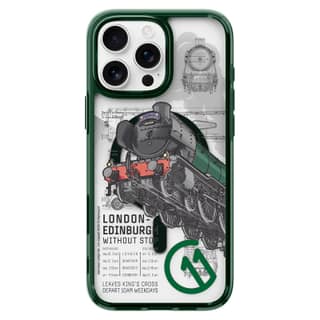 Spigen Ultra Hybrid T MagFit Back Cover Case for iPhone 16 Pro Max, c11 Collection, MagSafe Compatible, Camera Control Covered, 3D Effect with Hexa-Layer Print - Polycarbonate + TPU | Scotsman Fir Spigen Ultra Hybrid T MagFit Back Cover Case for iPhone 1