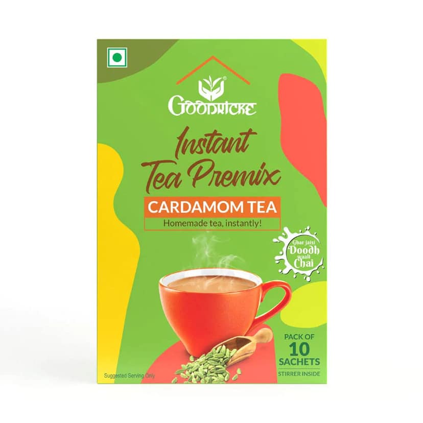 Goodricke Instant Tea Premix - Cardamom Tea (Pack of 2) - undefined