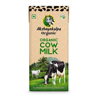 Akshayakalpa Organic Cow Milk - UHT - 1000ml