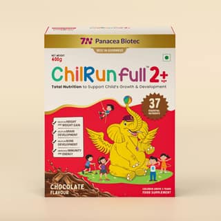 ChilRun Full 2+ Health and Nutrition Drink, Chocolate, 400g, Box. Total Nutrition For Children’s Growth, Supports Weight & Height Gain, Immune Function & Brain Development.