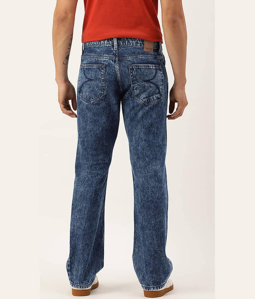 Bene Kleed Regular Fit Bootcut Men's Jeans - Black ( Pack of 1 ) view 3