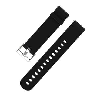 Exelent Smart Watch Strap 19mm Compatible for Any Smart Watch with 19mm Lugs Width Soft Silicone Replacement Adjustable Waterproof