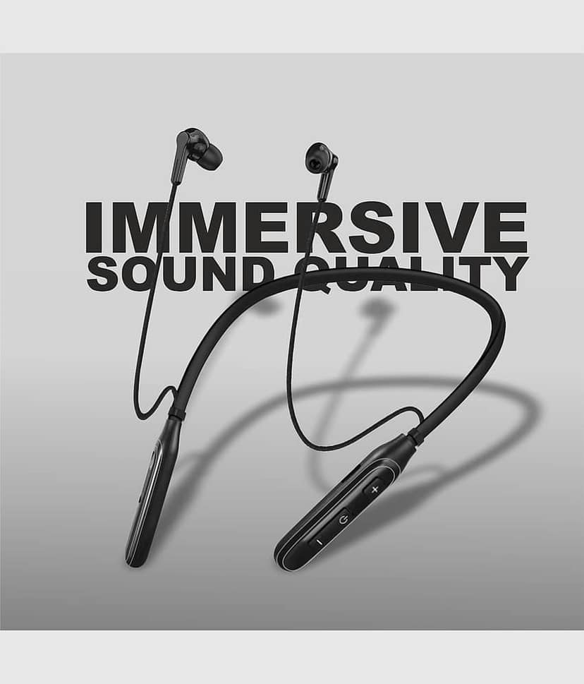 UDDO BT-ARIES In-the-ear Bluetooth Headset with Upto 30h Talktime Deep Bass - Multicolor