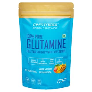 Myfitness 100% Pure Glutamine | 150g | Flavoured Glutamine Powder | 5000mg Per Serving | With Added Electrolytes