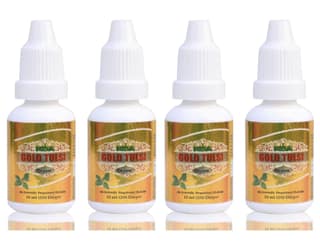 Keva Gold Tulsi Drops -15 ml (Pack of 3) with 2X Immunity, Experience the magic of multiple benefits of Tulsi | A natural Immunity Booster for good health | Powerful Cough and Cold relief formula