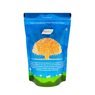 Unpolished Desi Masoor Dal - Dhuli (Washed & Split Red Gram) 1 Kg