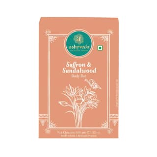 ashpveda Sandalwood & Saffron Bathing Soap