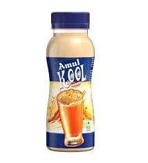Amul Kool Milk - Badam Flavour, 200 Ml Pet Bottle