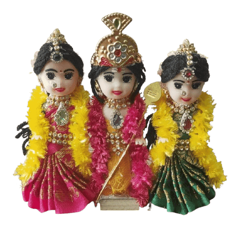 Mini Murugan Doll With Pair