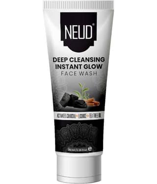 NEUD Deep Cleansing Instant Glow Face Wash for Men and Women, 70 ml (Pack of 1)