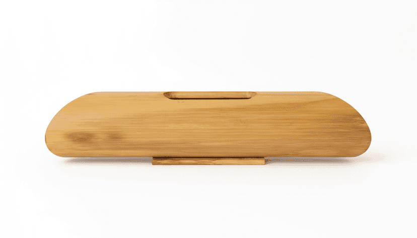 Handcrafted Natural Bamboo AMPLIFIER