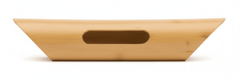 Handcrafted Natural Bamboo AMPLIFIER view 2